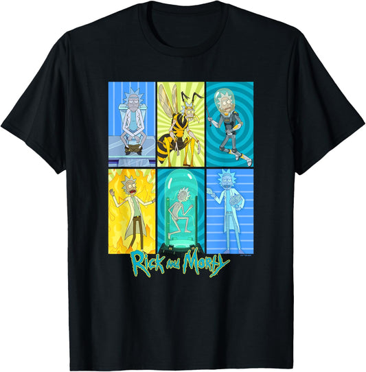 Rick Artsy Panels Logo T-Shirt