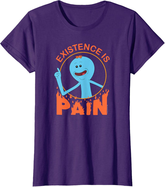 Existence Is Pain,Short Sleeve T-Shirt